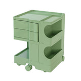 Trolley Mobile Storage Trolley Storage 3 Tier Drawer Cart Shelf Mobile Green