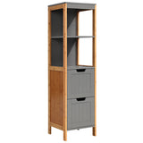 Storage Bathroom Furniture Cabinet Tallboy  Toilet  Laundry Cupboard 115cm