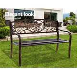 Bench Metal Bench Classic Designs Durable in Bronze