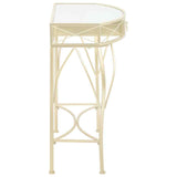 Table Stand Entrance Hall Side Table Glass And Metal