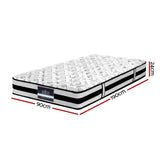 Mattress Single Size Pocket Spring Mattress 24cm Thick – Single