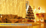 Curtain with lights 8 Modes and Remote Control for Decorations