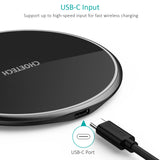 Charger Wireless Charging Pad with AC Adapter 15W