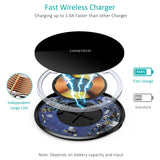 Charger Wireless Charging Pad with AC Adapter 15W