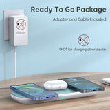 Charging Magnetic Wireless Charging pad 3-in-1 with AC Adapter