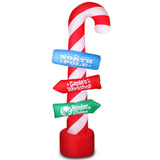 Christmas Decor with Led Christmas Inflatable 240cm Inflatable Candy Pole