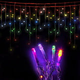 Christmas décor Christmas Lights With 800 LED Christmas Icicle Lights Multicolored