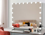 Mirror with Lights LED 65cm x 80cm Mounted Wall Mirror