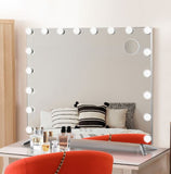 Mirror with Lights LED 65cm x 80cm Mounted Wall Mirror