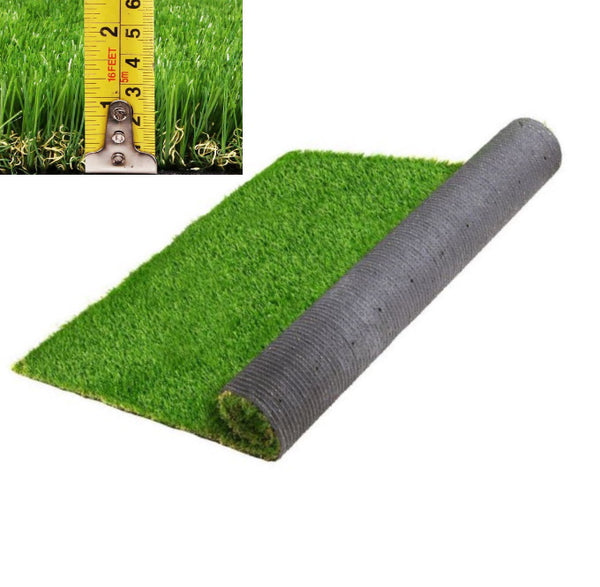 Grass Fake Durable Safe (total 20sqm) at  30mm Thick 1m x 20m  Artificial Grass Fake Turf 4-coloured Plastic Lawn